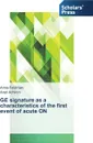 GE Signature as a Characteristics of the First Event of Acute on - Feldman Anna, Achiron Anat