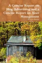 A Concise Report on Blog Advertising and a Concise Report on Asset Management - Warren Brown