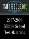 Middle School Test Materials 2007-2009 - Tim Sanders