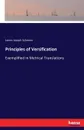 Principles of Versification - James Joseph Sylvester