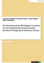 Die Bestimmung der Wichtigkeit von Items bei der Kundenzufriedenheitsanalyse. Kritische Wurdigung bestehender Ansatze - Christian Holfelder, Daniel Schneider, Bernhard Kaiser