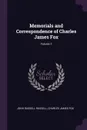 Memorials and Correspondence of Charles James Fox; Volume 1 - John Russell Russell, Charles James Fox