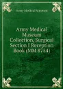Army Medical Museum Collection, Surgical Section I Reception Book (MM 8754) - Army Medical Museum