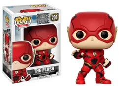 Фигурка Funko Pop Флеш (Flash) из фильма Лига Справедливости № 208. Идеальный подарок в коллекцию фанатов  ...