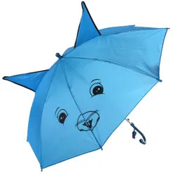 Яркий и забавный дизайн, удобная ручка, свисток на шнурочке - без такого зонтика-трости не обойдется ни  ...