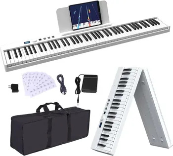 Синтезатор цифровое пианино Xiaomi Portable Folded Electronic Piano ...
