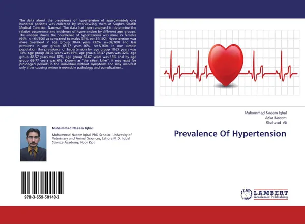 Обложка книги Prevalence Of Hypertension, Muhammad Naeem Iqbal,Azka Naeem and Shahzad Ali