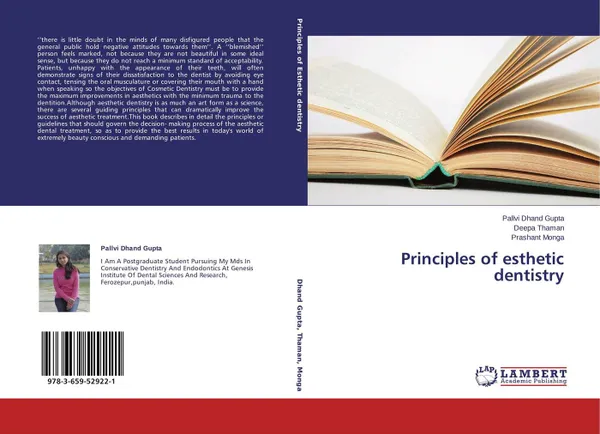 Обложка книги Principles of esthetic dentistry, Pallvi Dhand Gupta,Deepa Thaman and Prashant Monga