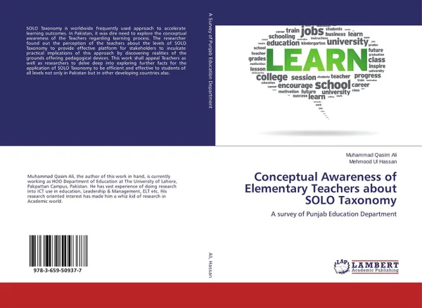 Обложка книги Conceptual Awareness of Elementary Teachers about SOLO Taxonomy, Muhammad Qasim Ali and Mehmood Ul Hassan