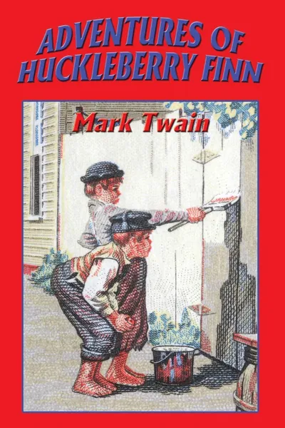 Обложка книги ADVENTURES OF HUCKLEBERRY FINN, Mark Twain, Samuel Clemens