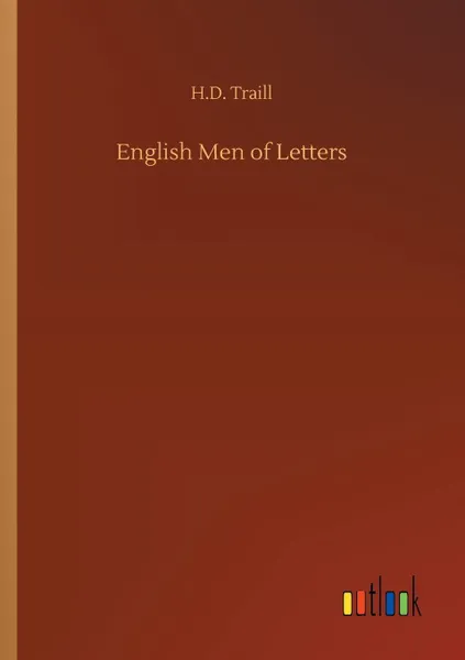 Обложка книги English Men of Letters, H.D. Traill