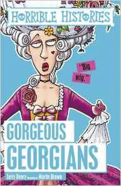 Обложка книги Gorgeous Georgians, Deary Terry