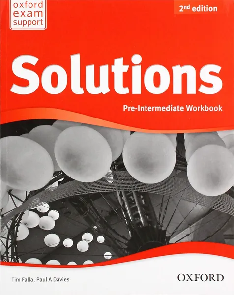 Обложка книги Solutions. Pre-Intermediate Workbook, Davies Paul A., Фэлла Тим
