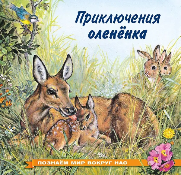 Обложка книги Приключения олененка, Гурина И.