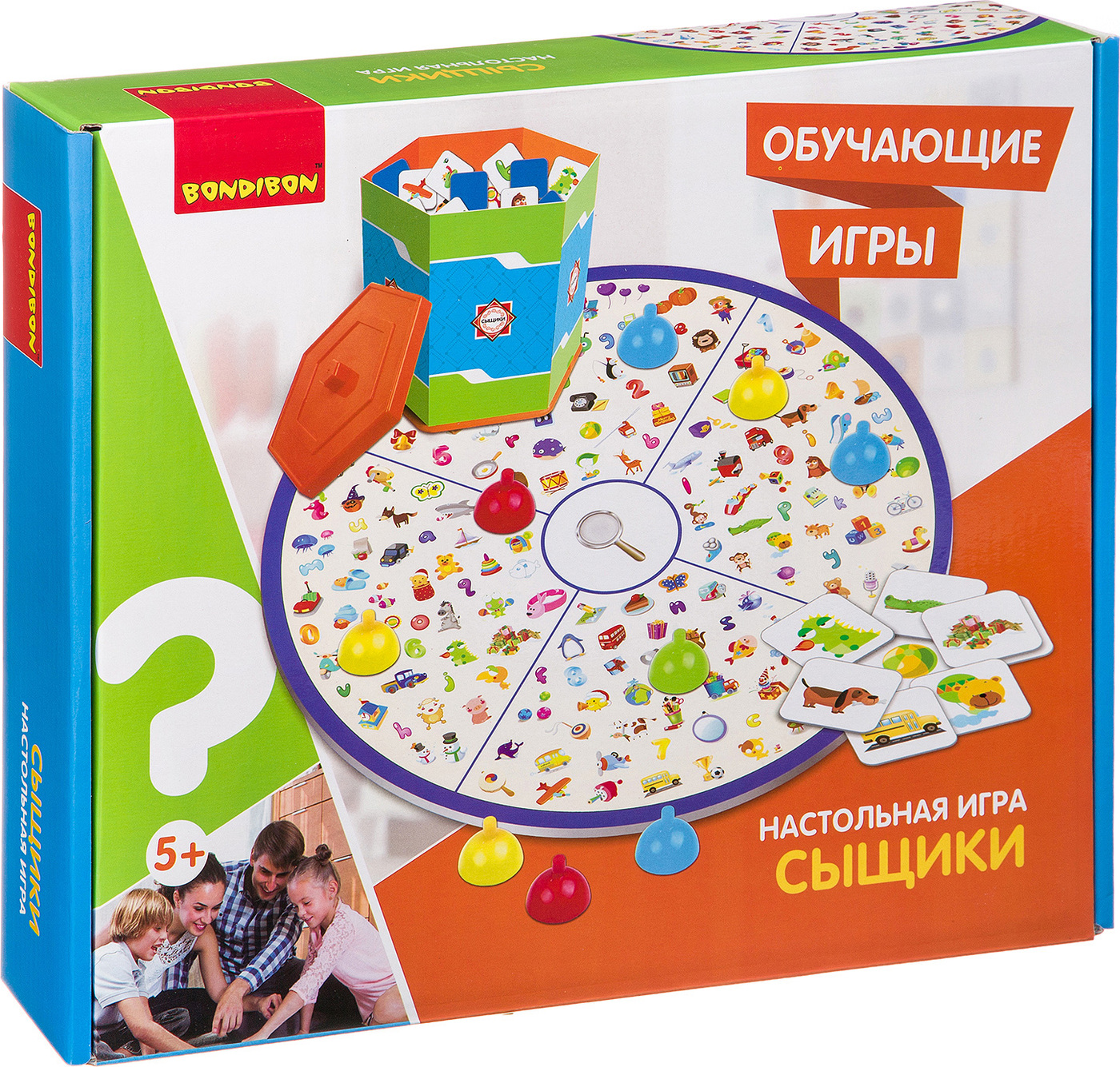 Настольная игра Bondibon Обучающие игры Сыщики — купить в интернет ...