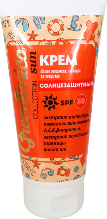 фото Крем солнцезащитный SPF 30 100 мл. GreenTonica Collection Гринтоника