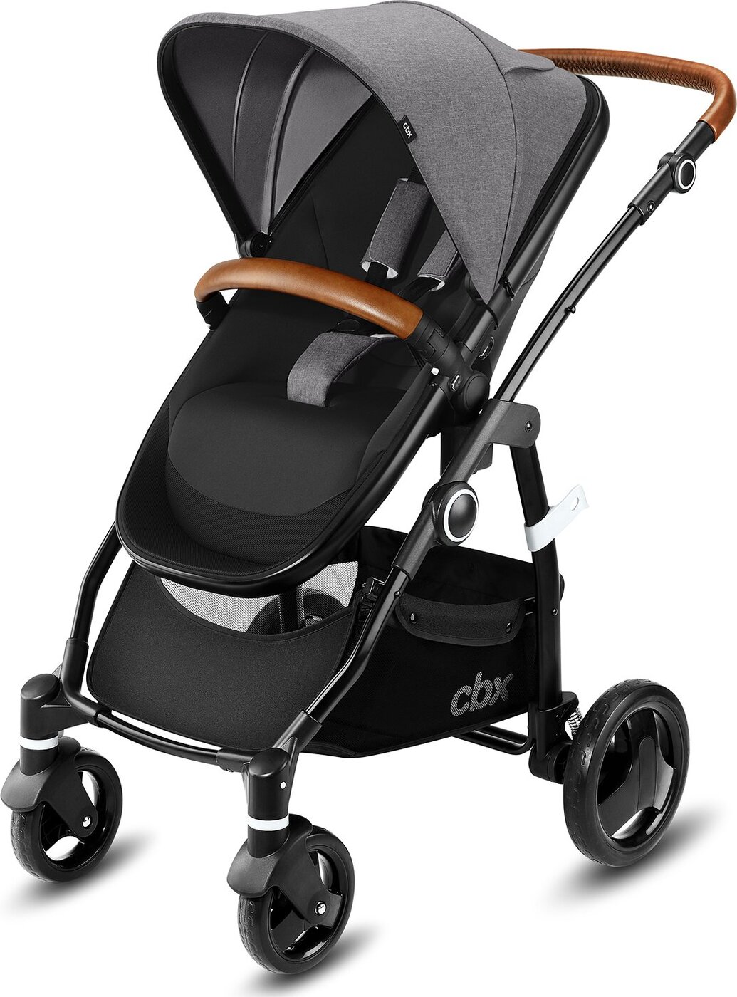 фото Коляска CBX Leotie Lux 2 в 1 (Comfy Grey) Cbx by cybex