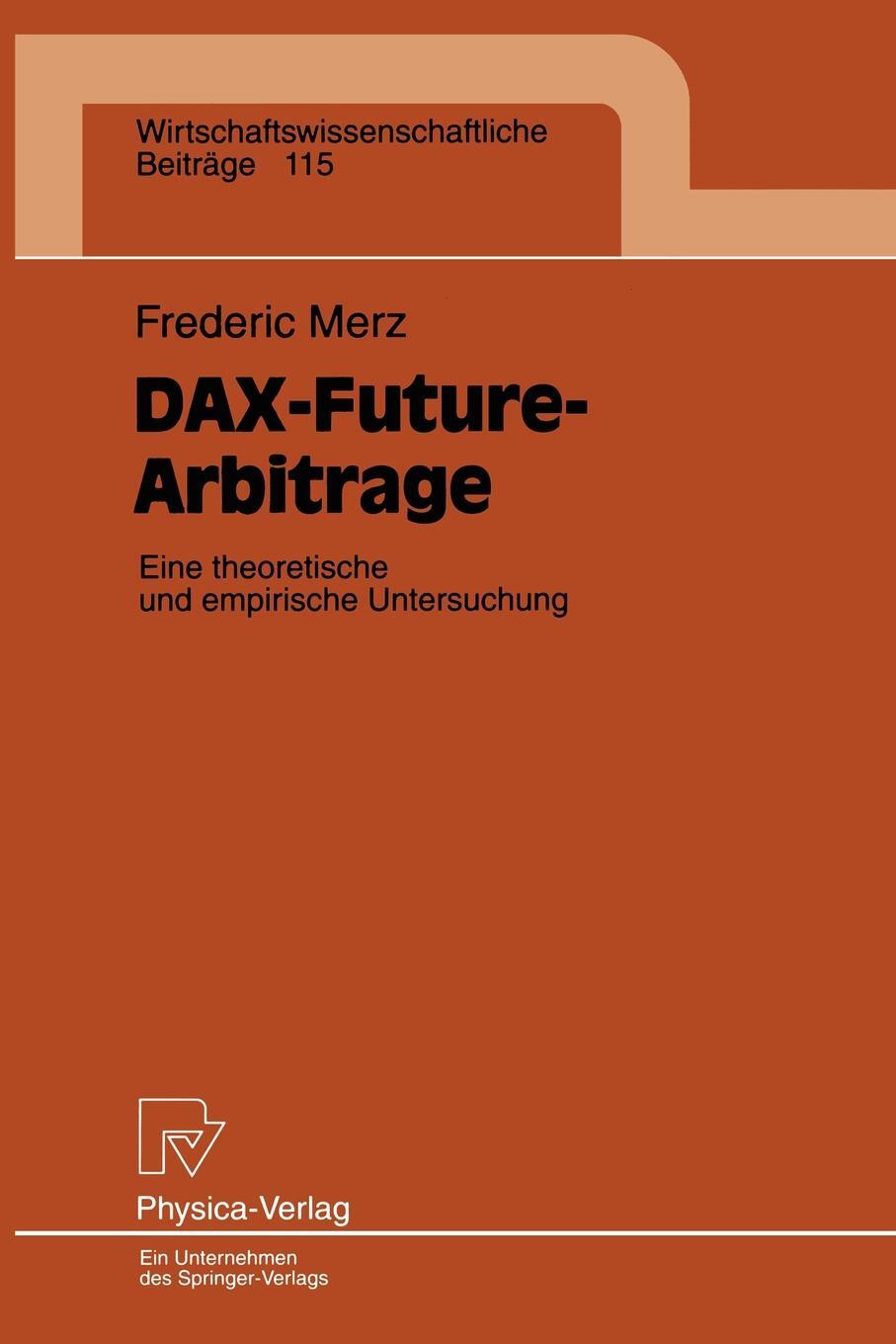 фото DAX-Future-Arbitrage. Eine theroetische und empirische Untersuchung