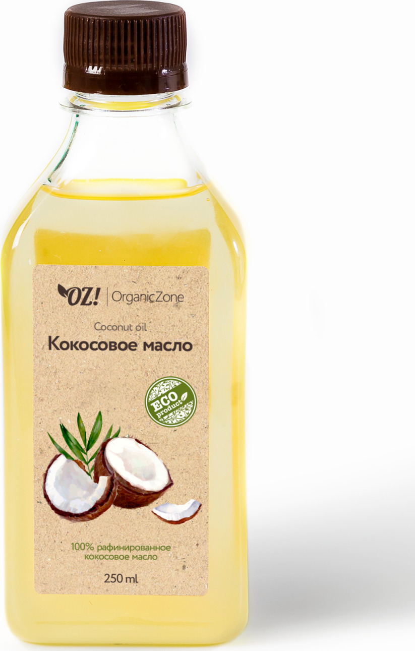 фото Кокосовое масло OrganicZone, 250 мл