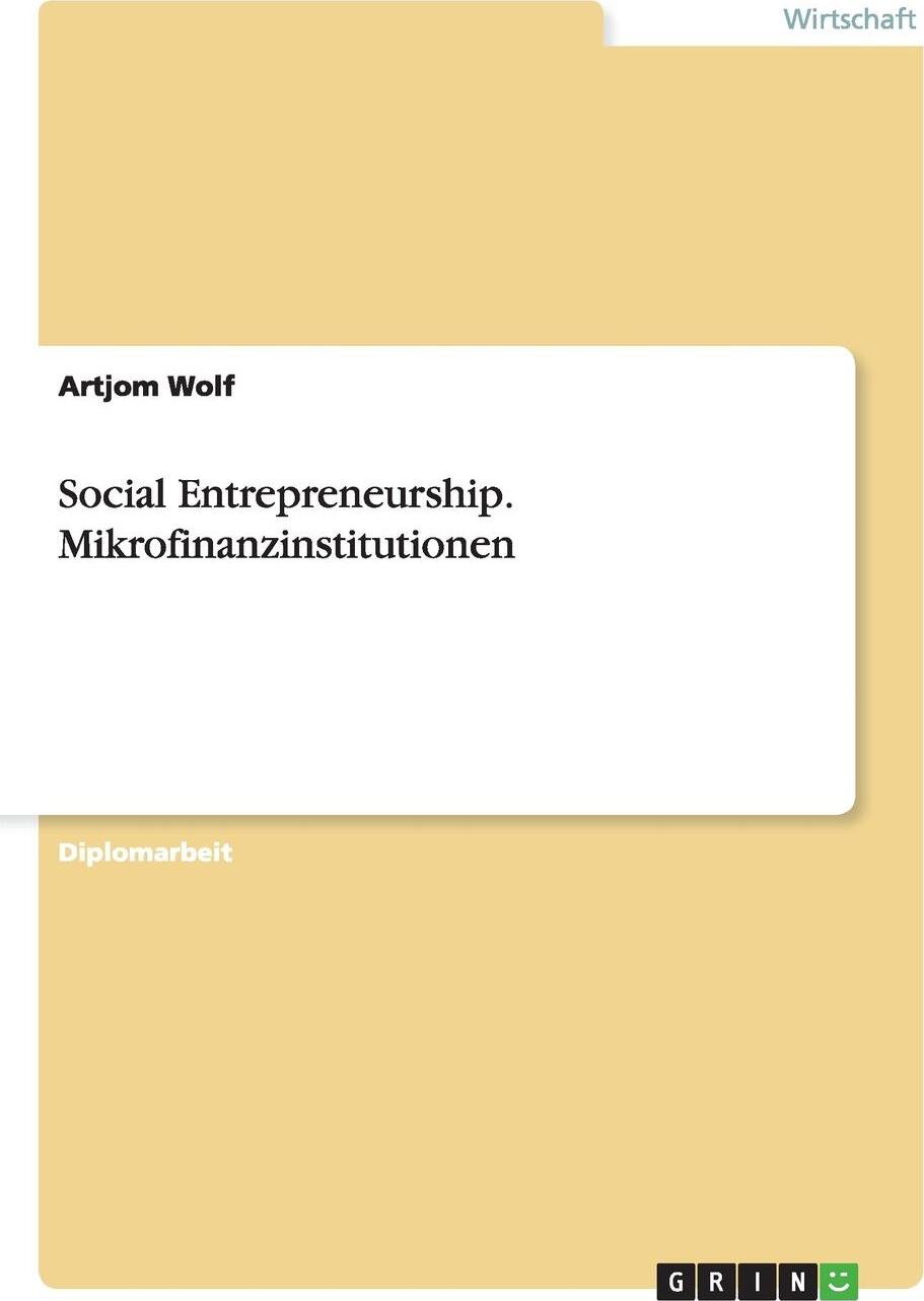 фото Social Entrepreneurship. Mikrofinanzinstitutionen