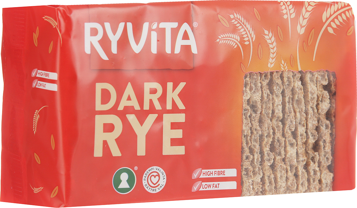 фото Ryvita Dark Rye хлебцы ржаные из цельного зерна, 250 г