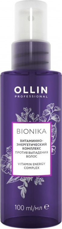 фото OLLIN BioNika Витаминно-Энергетический комплекс против выпадения волос 100мл. Vitamin Energy Complex