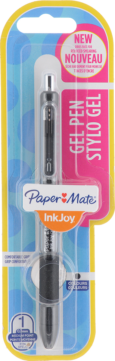 Ручка гелевая Paper Mate InkJoy Gel, цвет чернил: черный — купить в ...