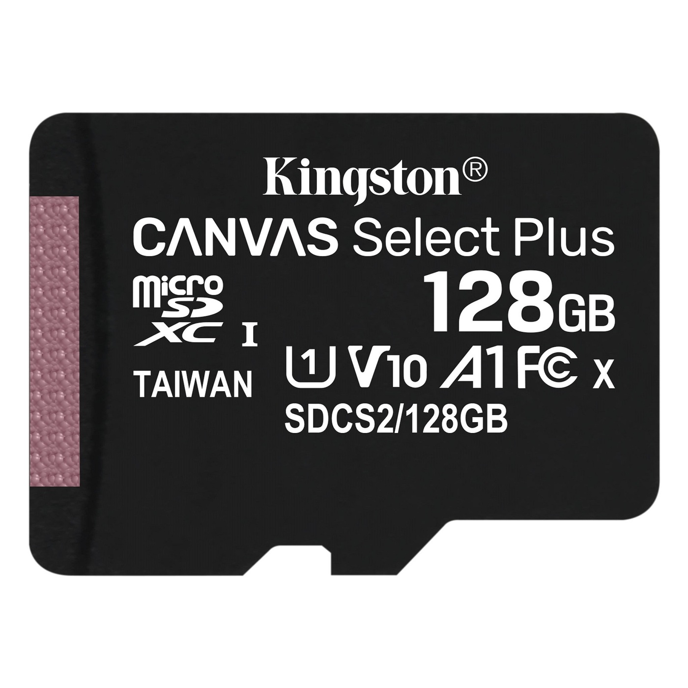 Карта памяти Kingston Canvas Select Plus A1, 128 ГБ (SDCS2/128GBSP) , Class  10 (100 Mb/s), без адаптера - купить с доставкой по выгодным ценам в  интернет-магазине OZON (233692504)