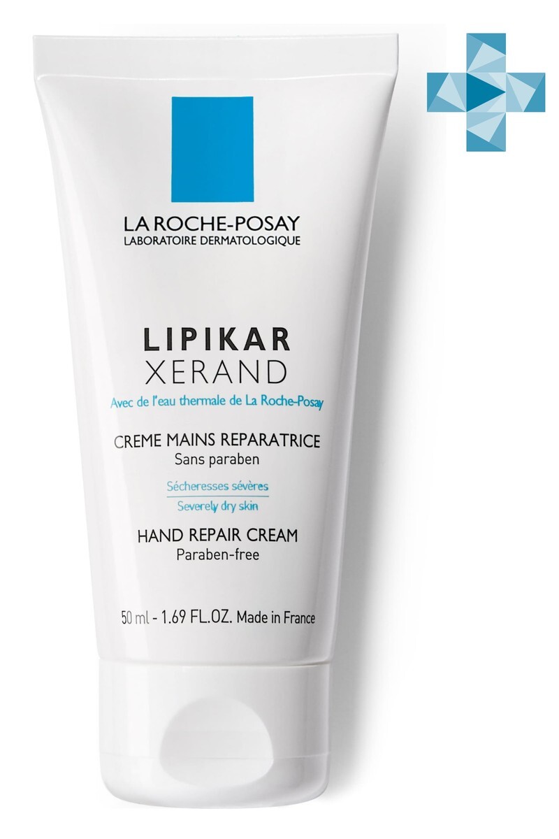 La Roche-Posay Lipikar Xerand Крем восстанавливающий, для очень сухой кожи рук, 50 мл - изображение