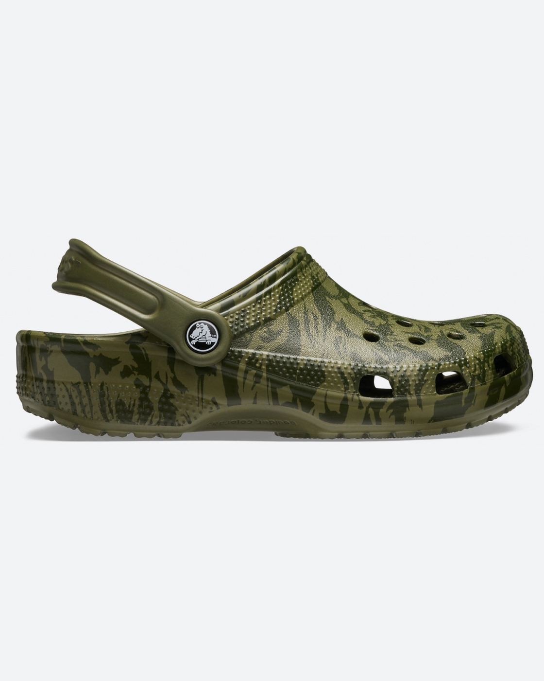 Сабо Crocs Classic Printed Camo Clog 