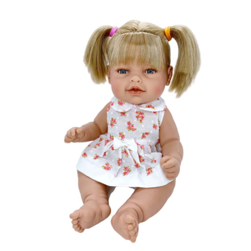 Кукла Manolo Dolls виниловая. Кукла Munecas Manolo Dolls Joana, 48 см, 6041. Виниловая кукла пупс.