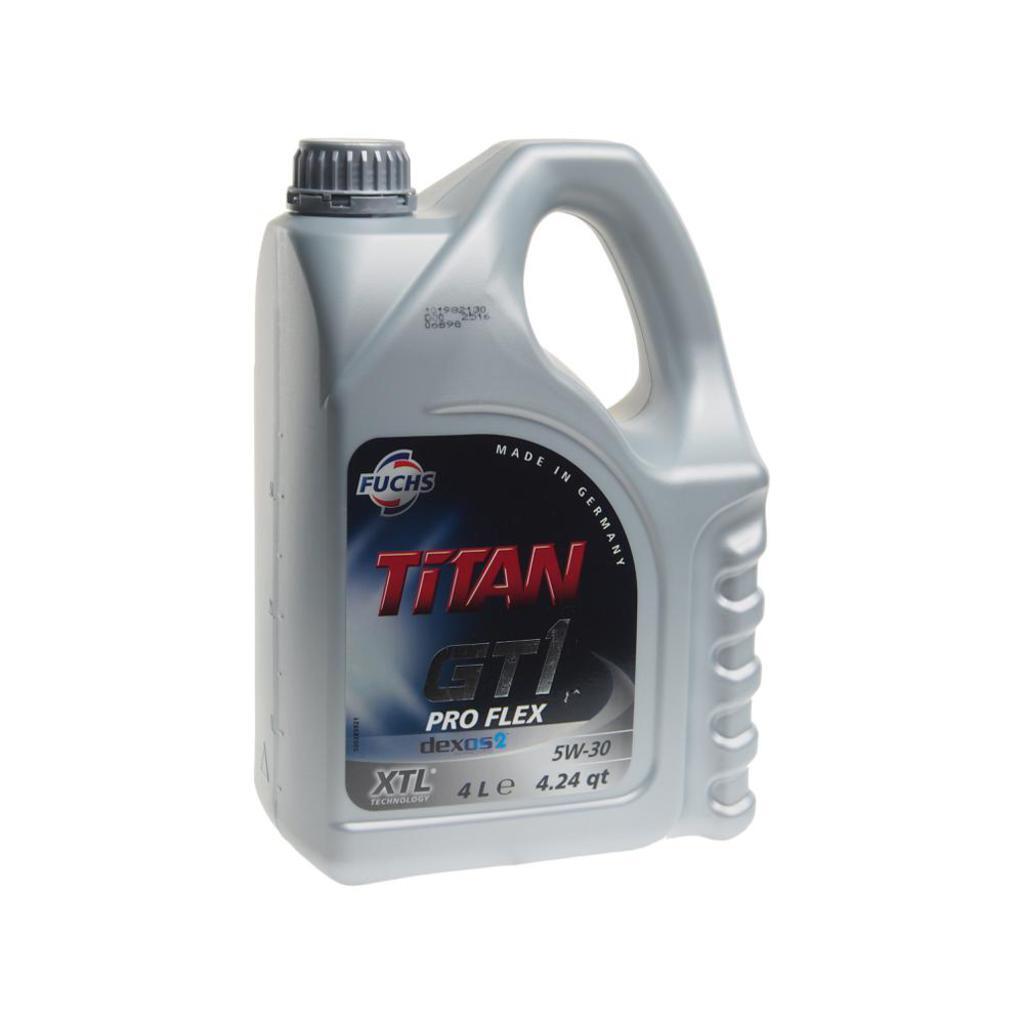 Характеристики Масло моторное TITAN GT1 PRO FLEX 5W30 синт.4л FUCHS ...