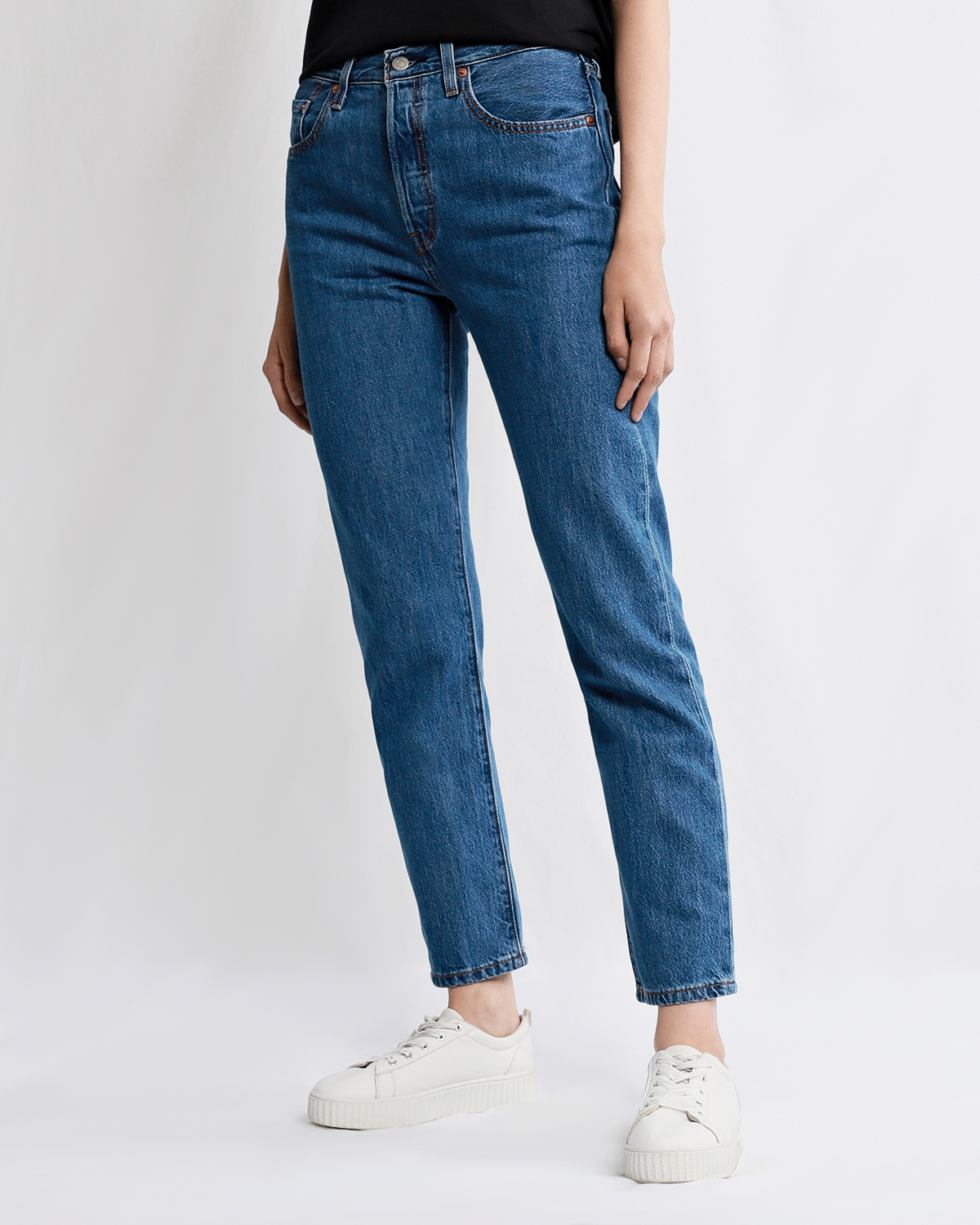 Levis джинсы 501 Crop женские