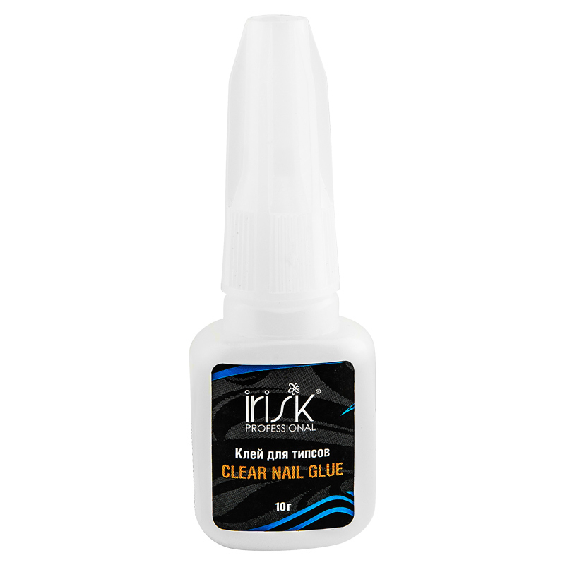 IRISK Клей Clear Nail Glue для типсов, 10 гр