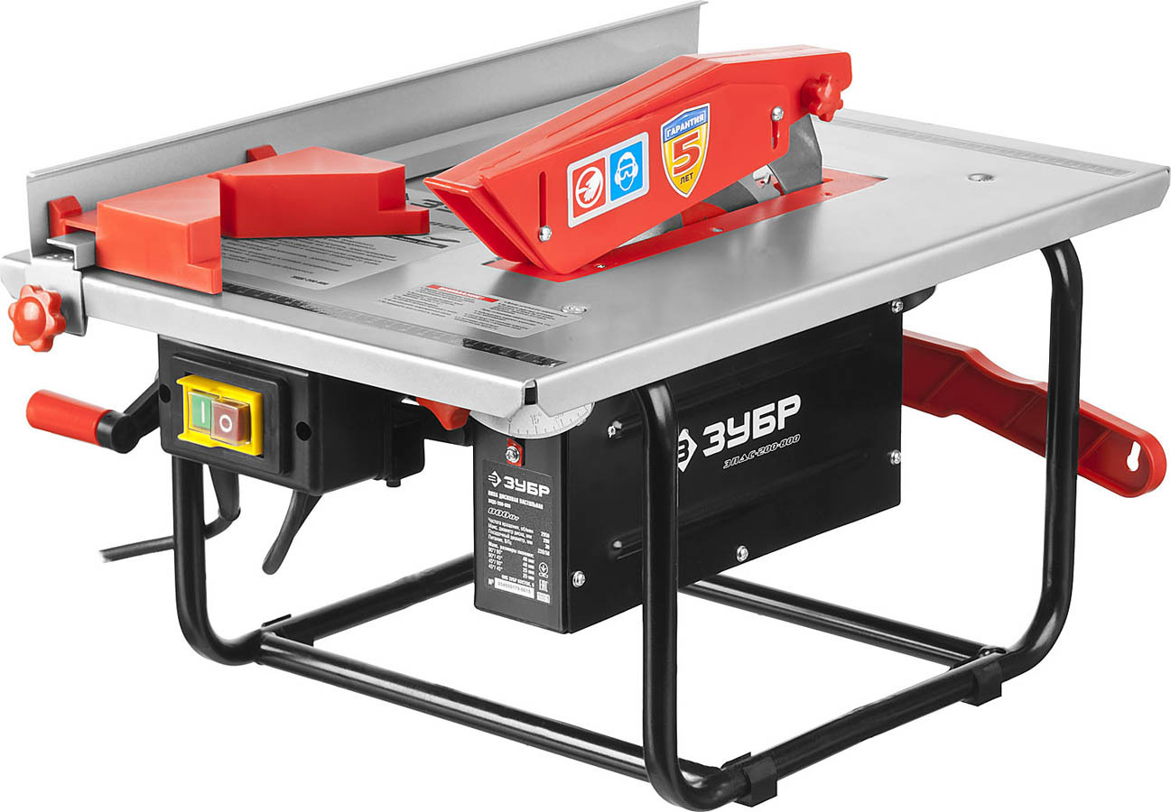 Пила дисковая настольная ЗПДС-200-800,ЗУБР 800 Вт