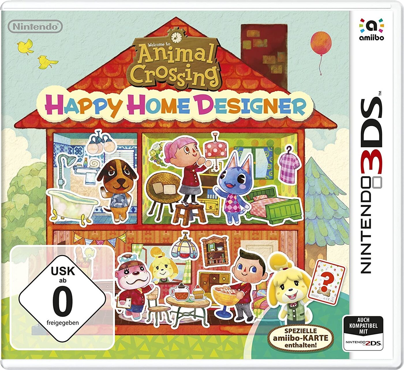 Игра Animal Crossing: Happy Home Designer для Nintendo 3DS