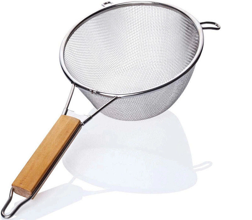 Сито 16см нерж. Ручкой кт1600. Сталь с ручкой. Сеткой. M.