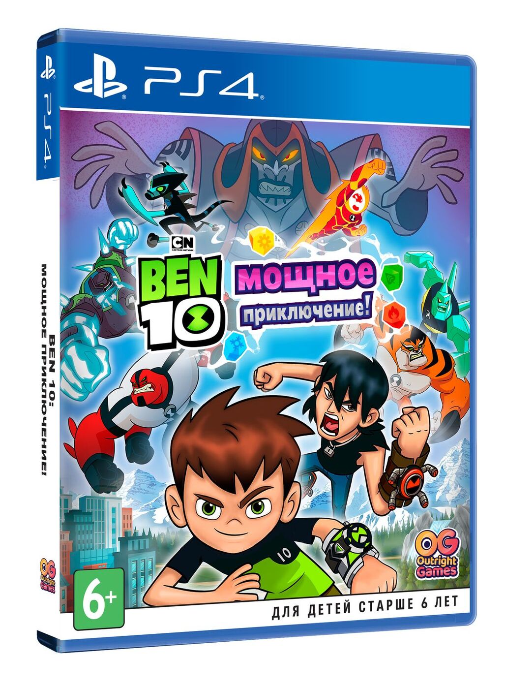 Игра Ben 10: Мощное Приключение (PlayStation 4, Русские субтитры)