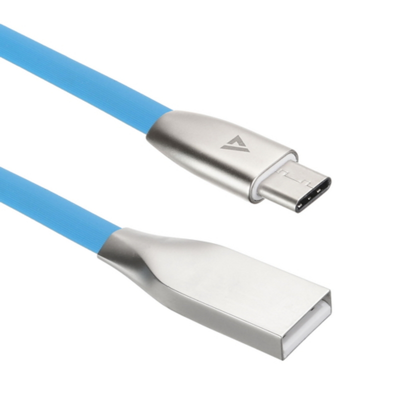 ACDКабельдлямобильныхустройствUSBType-C/USB3.0Type-A,1.2м,синий