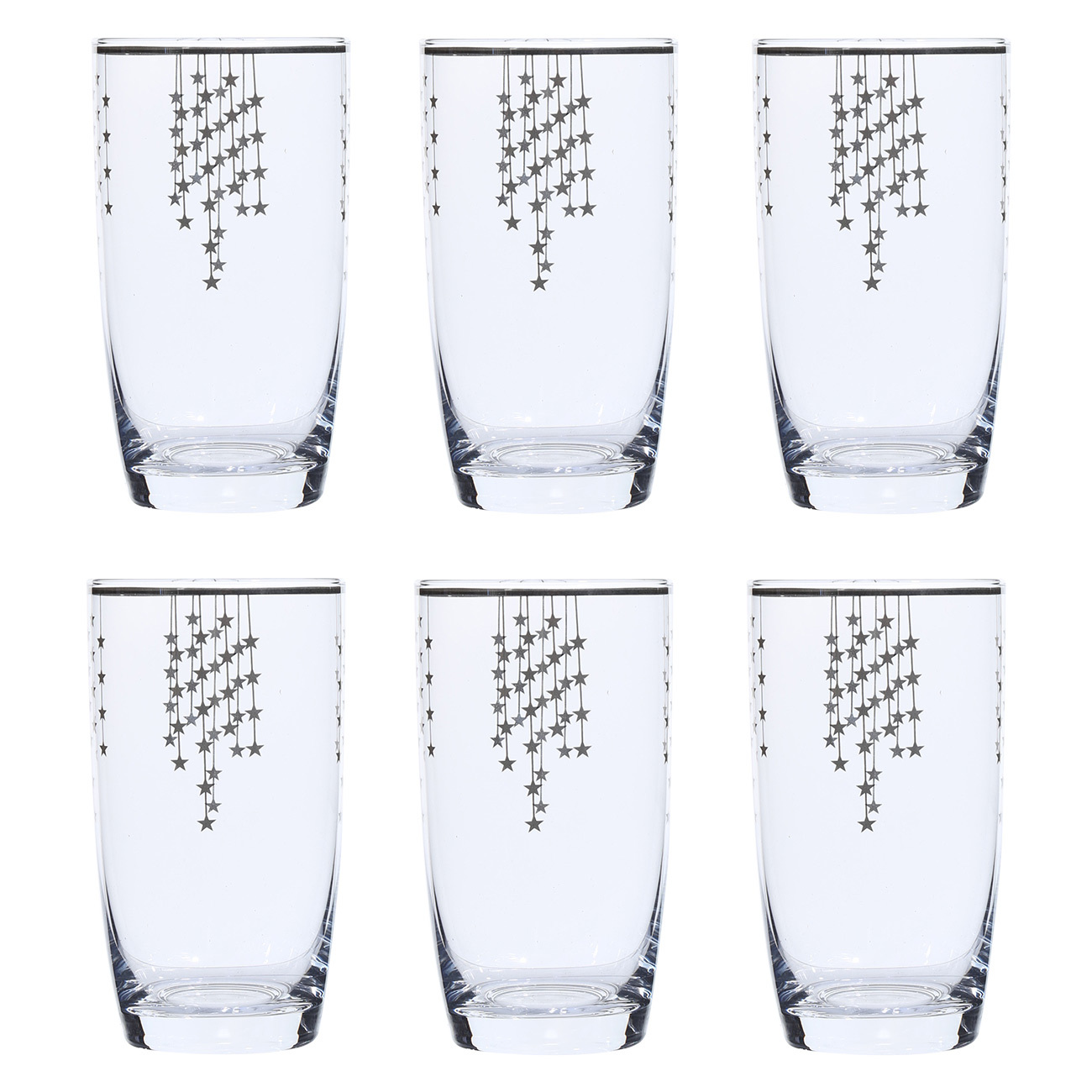 Набор стаканов универсальный Kuchenland, 530 мл, 6 шт — купить в ...