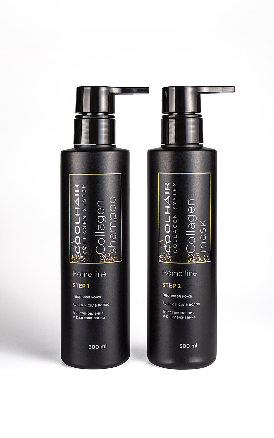 CoolHair Коллагеновое обертывание волос \"Collagen System\" 2*300 мл ...