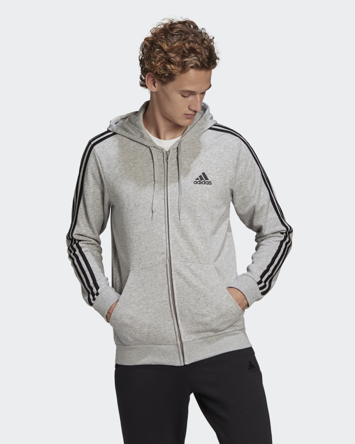 adidas jacket zip up