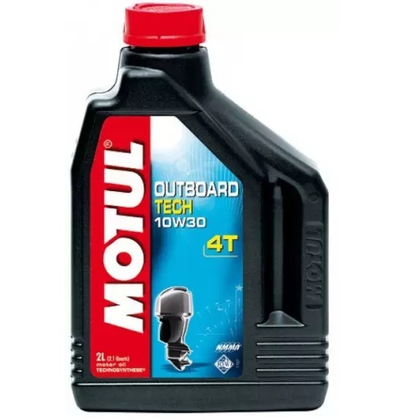 Моторное масло MOTUL 10W-30 Полусинтетическое 2 л - купить в интернет ...