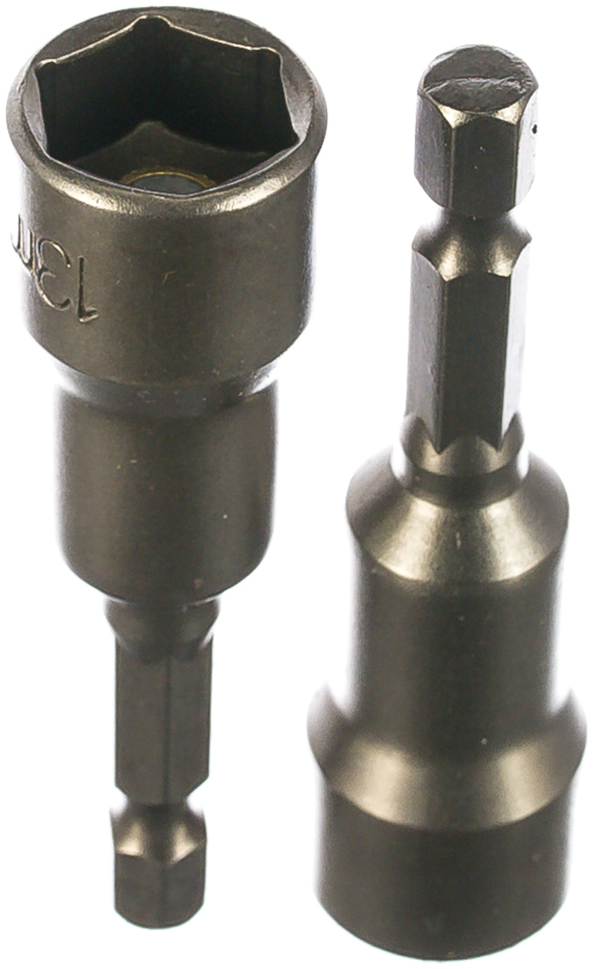 Бита с торцевой головкой 13 мм. Бита с торцевой головкой 13 мм. Бита с торцевой головкой 13 мм. 15030 204262. Головка на 13 1/2.