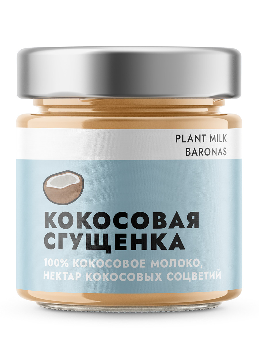 Кокосовая сгущенка с нектаром кокосовых соцветий