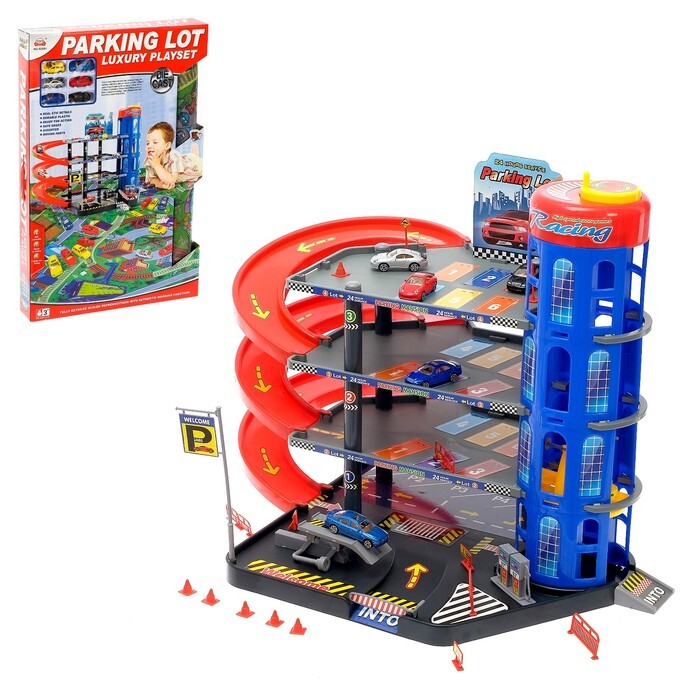 parking lot luxury playset