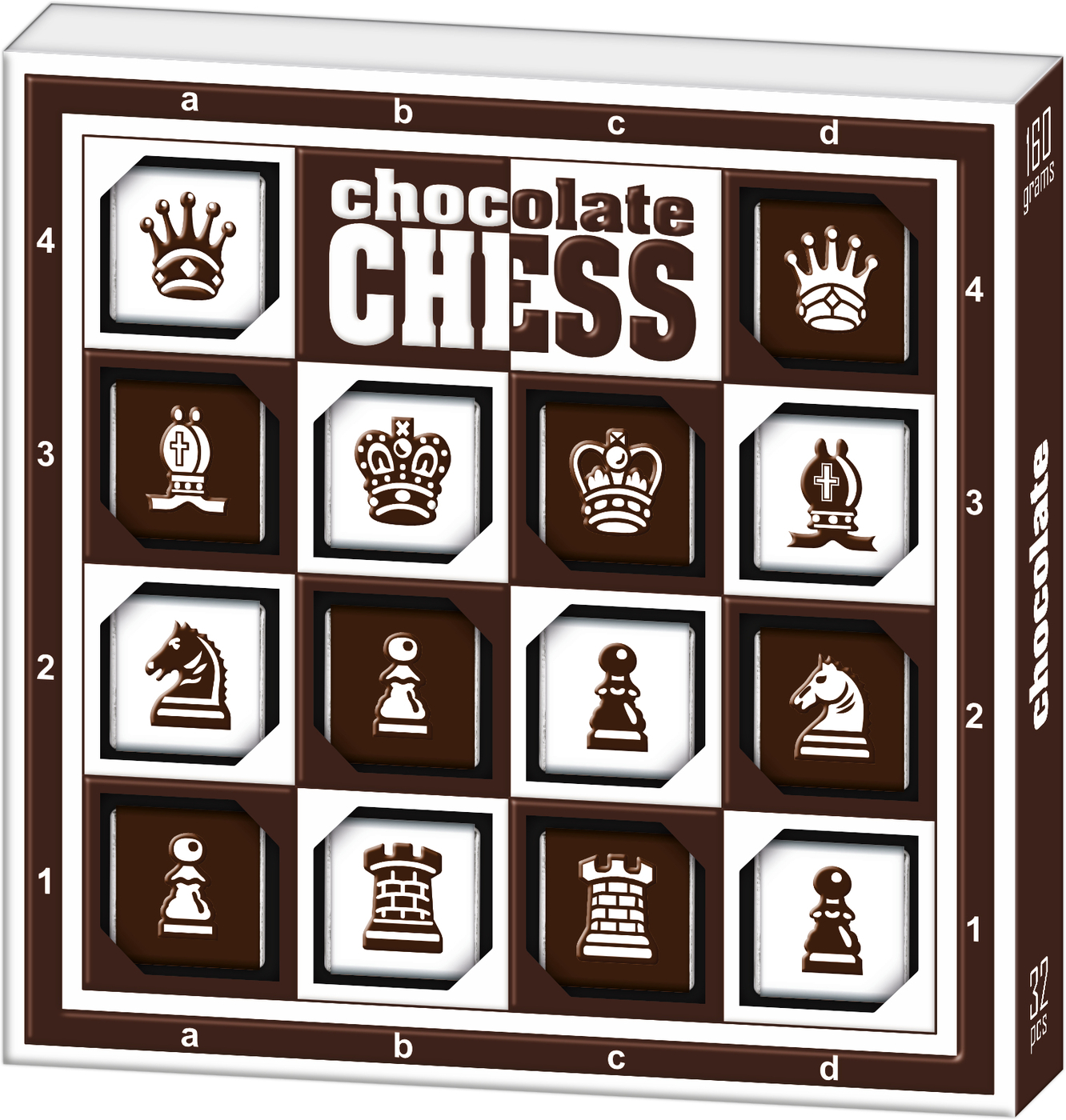 Шоколадные шахматные фигуры