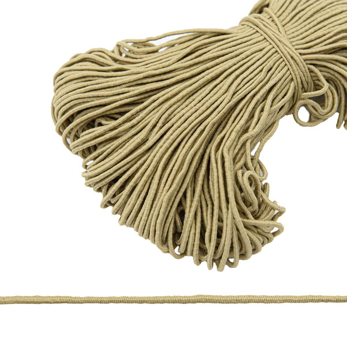 Шнур отделочный эластичный 1,5мм*50м, Красная лента — купить в интернет ...