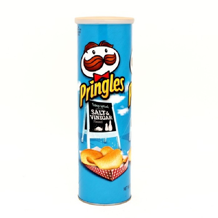 Чипсы Pringles Salt and Vinegar / Принглс со вкусом Соль и Уксус 158 гр ...