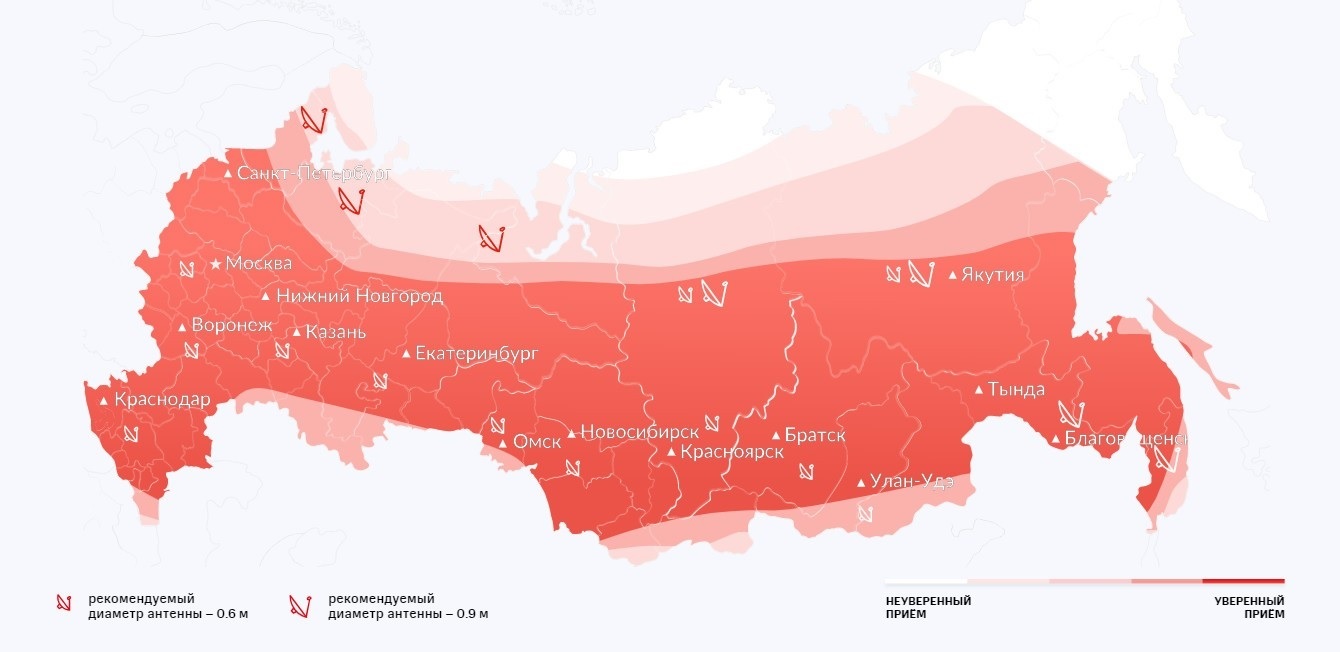 Мтс карта спутникового тв